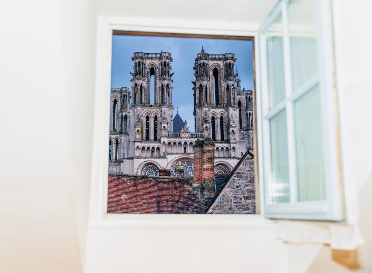 Апартаменты Nid Douillet La Cour Du Dauphin, Vue Cathedrale Imprenable Лан Экстерьер фото
