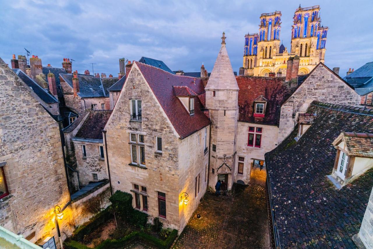 Апартаменты Nid Douillet La Cour Du Dauphin, Vue Cathedrale Imprenable Лан Экстерьер фото